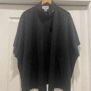Joseph Ribkoff Black Cape Jacket